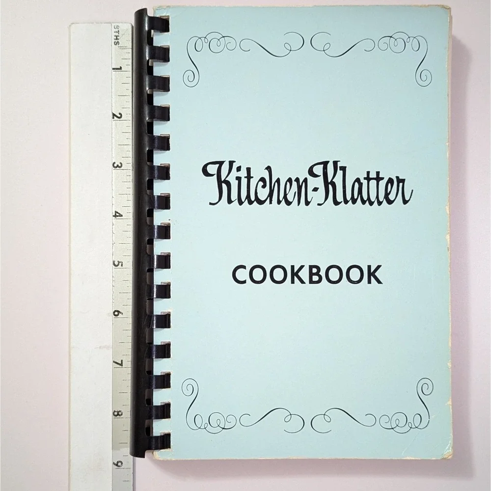 Kitchen-Klatter Vintage Cookbook Spiral Bound Traditional Recipes 3rd Print 1973